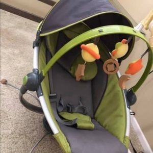 Extra place for baby to relax